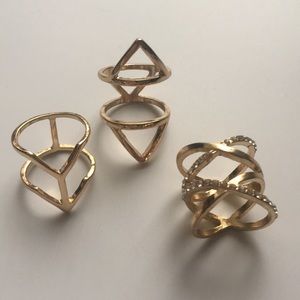 Ring set of 3